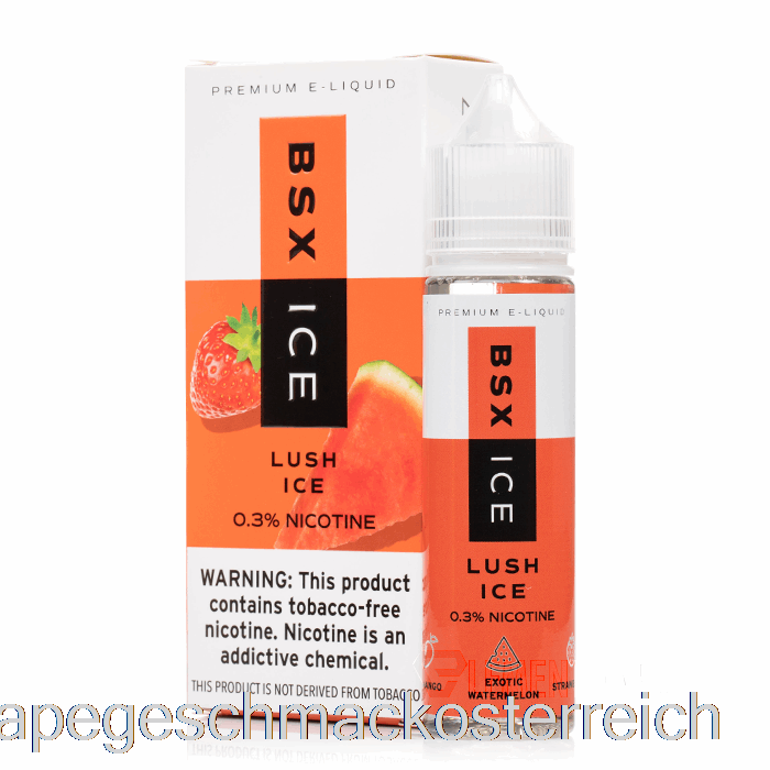 üppiges Eis - BSX-Eis - 60 Ml 6 Mg Vape-Geschmack